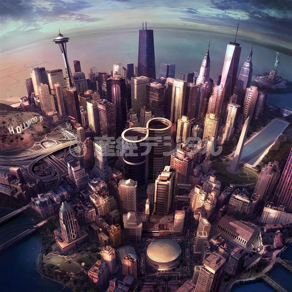 フー・ファイターズ「ソニック・ハイウェイズ」。発売中（提供写真）