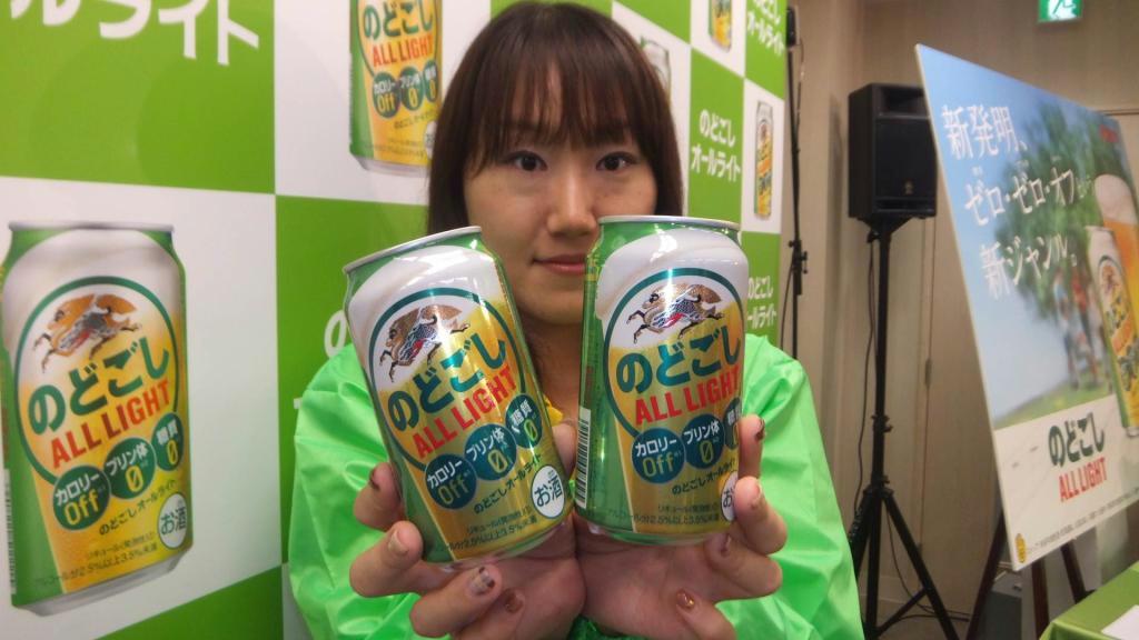 キリンが発売する糖質ゼロ・プリン体ゼロの第３のビール「のどごしオールライト」