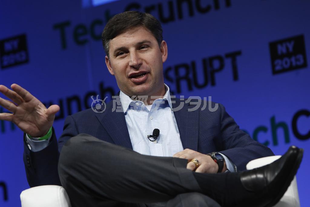 自社サービスで企業秘密を公にする失敗をしたとみられているツイッターの最高財務責任者（ＣＦＯ）、アンソニー・ノト氏＝２０１３年５月１日、米ニューヨーク（ゲッティ＝共同）