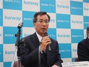 クラレの社長に就任する伊藤正明氏＝２７日、東京都千代田区