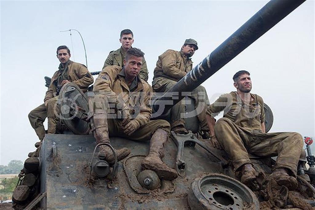 【かざすンＡＲ（視聴無料）】映画「フューリー」（デビッド・エアー監督）。１１月２８日公開（マンハッタン・ピープル提供）。（Ｃ）Ｎｏｒｍａｎ＿Ｌｉｃｅｎｓｉｎｇ，ＬＬＣ＿２０１４