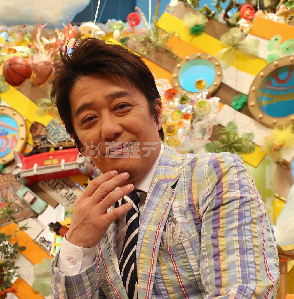 俳優、タレント、歌手、映画監督、演出家とマルチに活躍する坂上忍さん（中鉢久美子撮影）