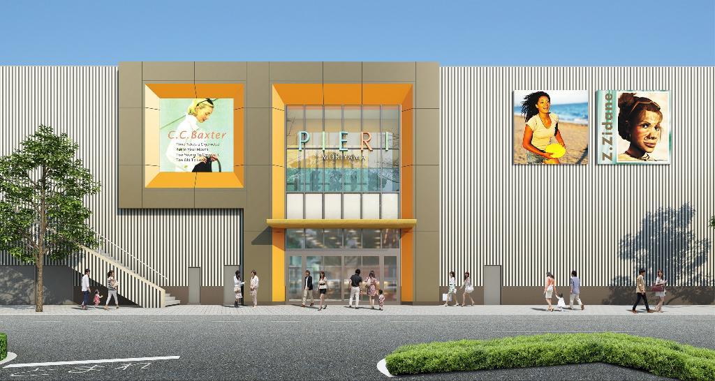 リニューアルオープン後のピエリ守山のイメージ図（サムティ提供）