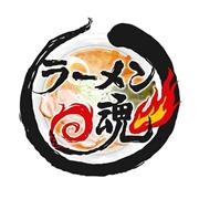 スマホ向けアプリのラーメン店経営シミュレーションゲーム「ラーメン魂」のロゴマーク