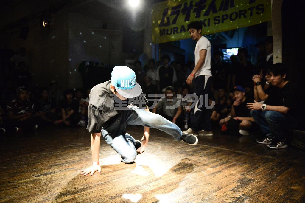 日本最大級のダンスバトルイベント「ＤＡＮＣＥ＠ＬＩＶＥ」予選の様子＝２０１４年８月１７日、東京都渋谷区（提供写真）