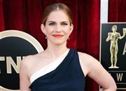 米女優、アンナ・クラムスキーさん＝２０１４年１月１８日、米カリフォルニア州ロサンゼルス（ＡＰ）