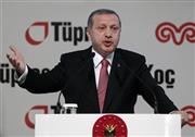 トルコのレジェップ・タイップ・エルドアン大統領＝２０１４年１２月１５日、トルコ・コジャエリ県イズミット（ロイター）