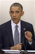 １１日、ＴＰＰについて語るオバマ大統領（ＡＰ）