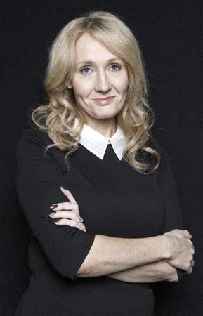 英作家、Ｊ・Ｋ・ローリングさん＝２０１２年１０月１６日、米ニューヨーク（ＡＰ）