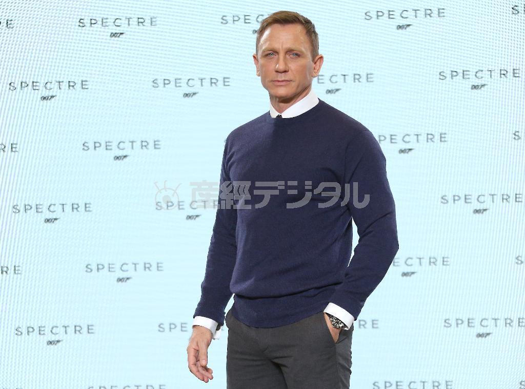 英俳優、ダニエル・クレイグさん＝２０１４年１２月４日、英国・首都ロンドン（ＡＰ）