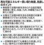 再生可能エネルギー買い取り制度、見直しのポイント＝２０１４年１２月１８日