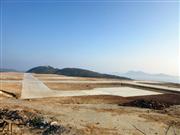 作業が進む中国浙江省・南●（＝鹿の下に机のつくり）島のヘリポート整備区域＝１１月（共同）