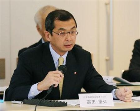 タカタの高田重久氏