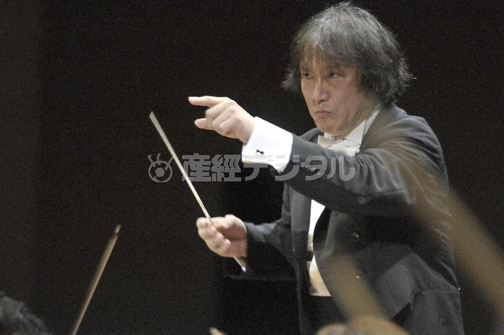 東京都響を指揮する大野和士さん（東京都交響楽団提供）。（Ｃ）堀田力丸