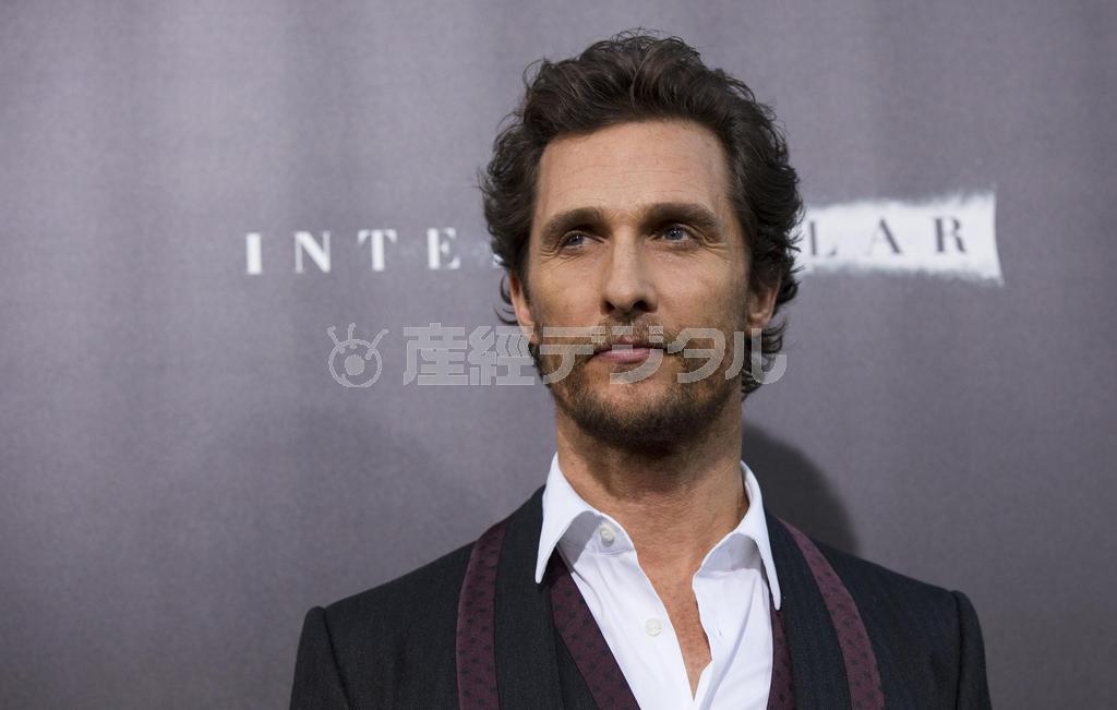 米俳優、マシュー・マコノヒーさん＝２０１４年１０月２７日、米カリフォルニア州ハリウッド（ロイター）