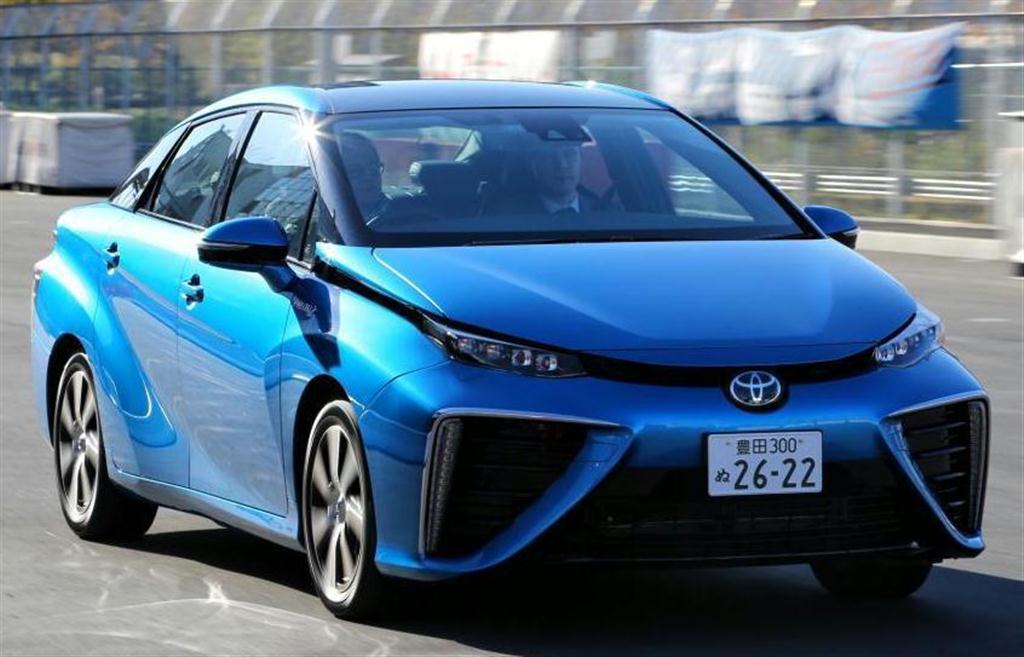 トヨタの新型燃料電池自動車「ＭＩＲＡＩ（ミライ）」