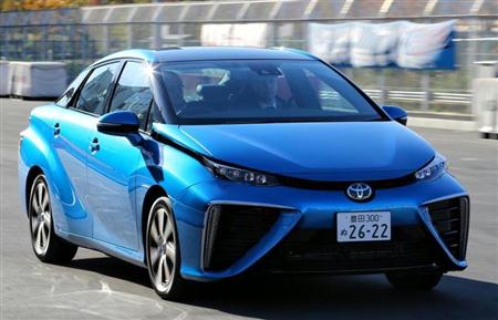 トヨタの新型燃料電池自動車「ＭＩＲＡＩ（ミライ）」