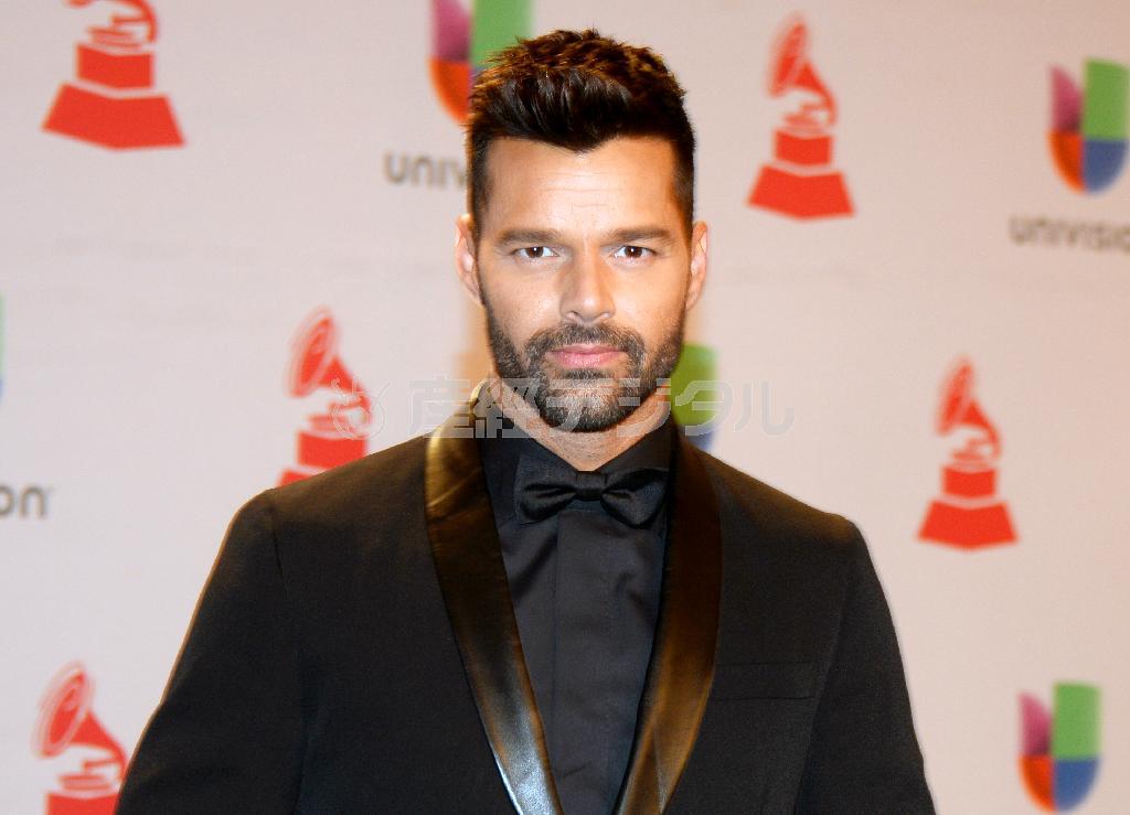 プエルトリコ出身の歌手、リッキー・マーティンさん＝２０１４年１１月２０日、米ネバダ州ラスベガス（ＡＰ）