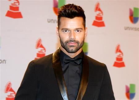 プエルトリコ出身の歌手、リッキー・マーティンさん＝２０１４年１１月２０日、米ネバダ州ラスベガス（ＡＰ）