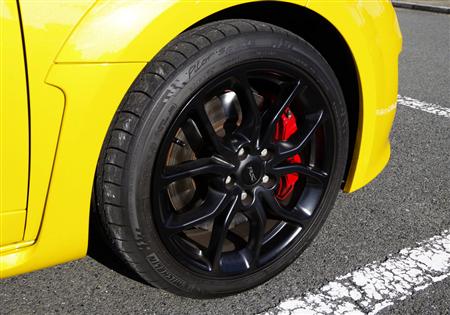 「メガーヌＲ．Ｓ．（ルノースポール）」のホイールとタイヤ