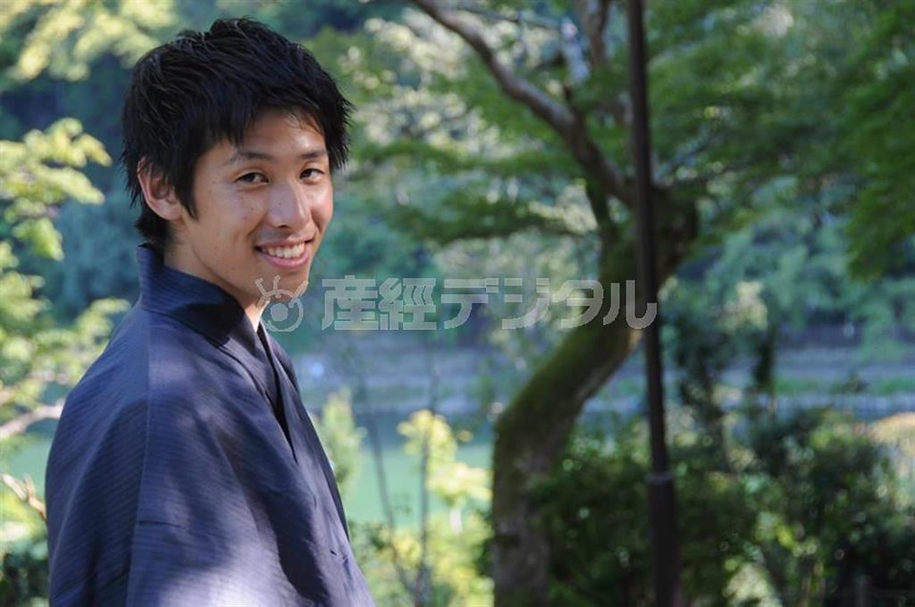 「ＪＩＭＯＴＯ．ｃｏｍ（ジモト・ドット・コム）」代表の遠藤翔太さん＝２０１４（平成２６年、明治学院大学有志学生記者、酒井亮介撮影）