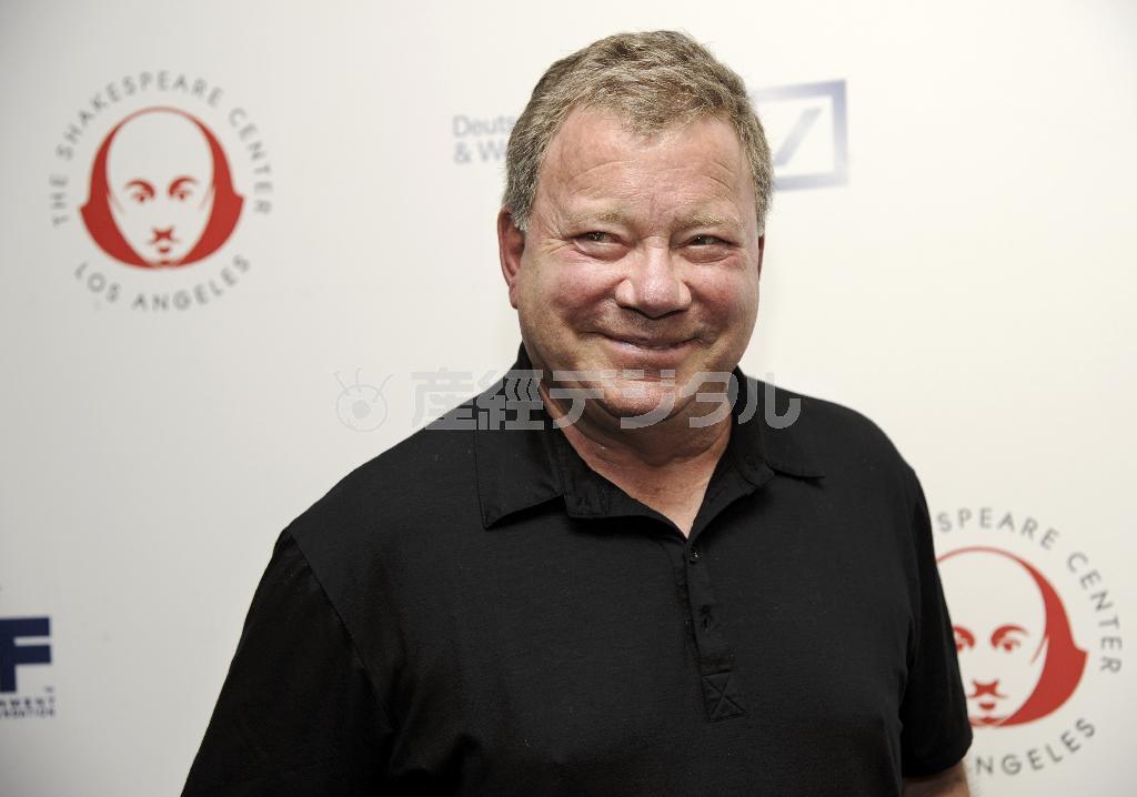 カナダの俳優、ウィリアム・シャトナーさん＝２０１４年９月２２日、米カリフォルニア州ロサンゼルス（ＡＰ）