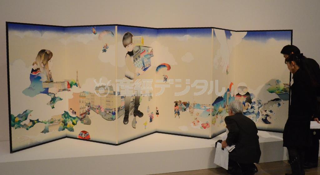 入江明日香「Ｌｅ＿Ｐｅｔｉｔｉ＿Ｃａｒｄｉｎａｌ」（２０１４年）丸沼芸術の森＝２０１４年１２月１２日、東京都港区（原圭介撮影）