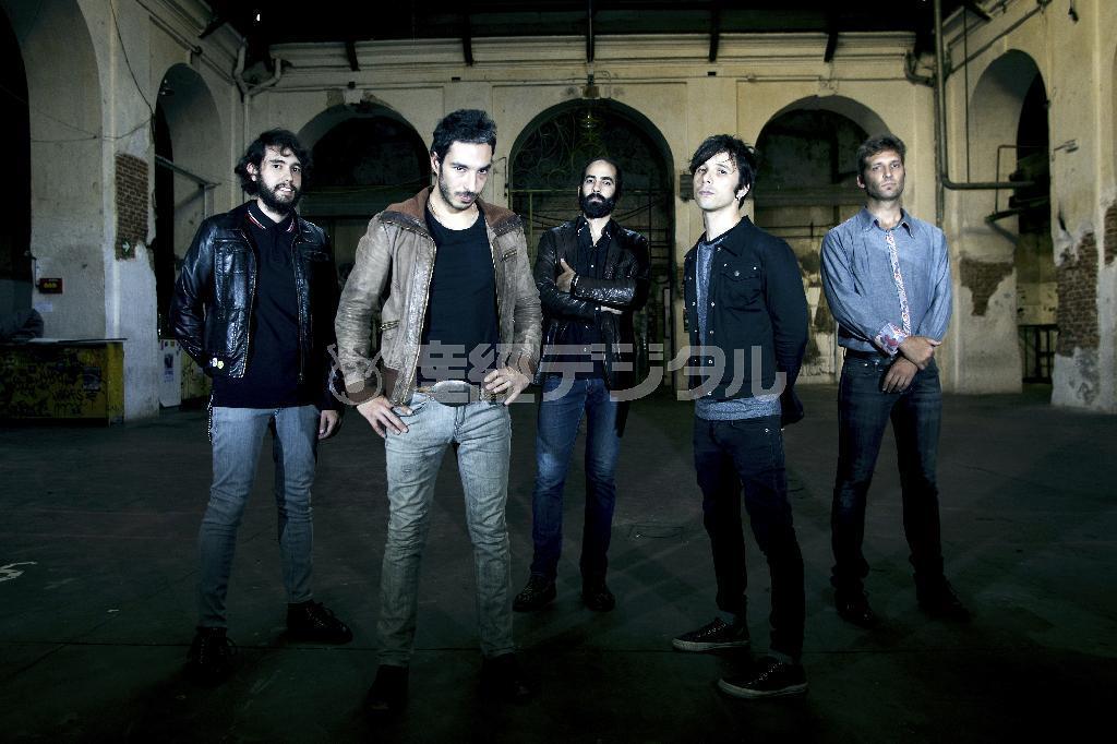 ２００６年にスペインのマドリードで結成されたロックバンド、ザ・ライト・オンズ（提供写真）