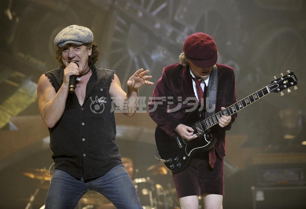 豪ロックバンド「ＡＣ／ＤＣ」＝２００８年１１月１２日、米ニューヨーク（ＡＰ）