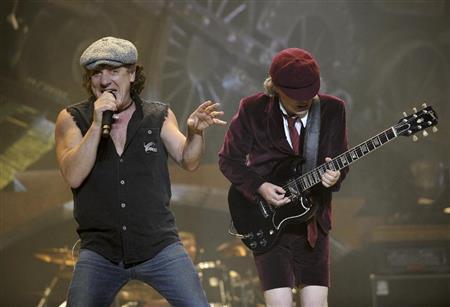 豪ロックバンド「ＡＣ／ＤＣ」＝２００８年１１月１２日、米ニューヨーク（ＡＰ）