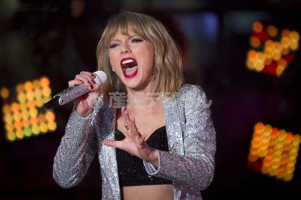 米歌手、テイラー・スウィフトさん＝２０１５年１月７日、米ニューヨーク（ロイター）