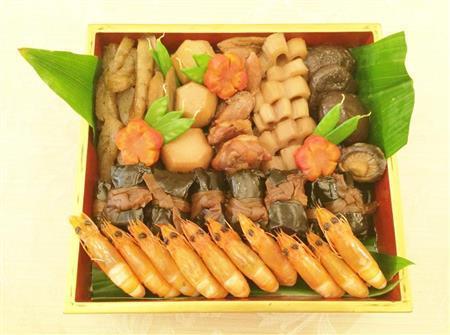 「喜ぶ」とかけて昆布締め。「ただのお弁当にならないように縁起はしっかり担ぐ」とＩＫＫＯさん（提供写真）