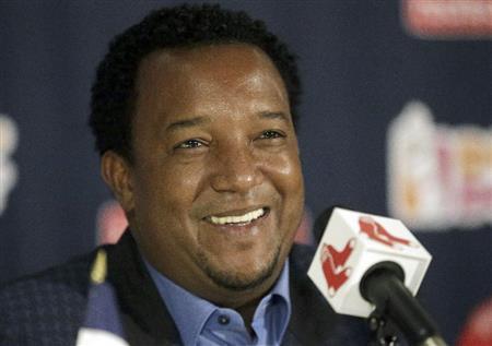 ドミニカ出身の元投手、ペドロ・マルティネス氏＝２０１５年１月６日、米マサチューセッツ州ボストン（ＡＰ）