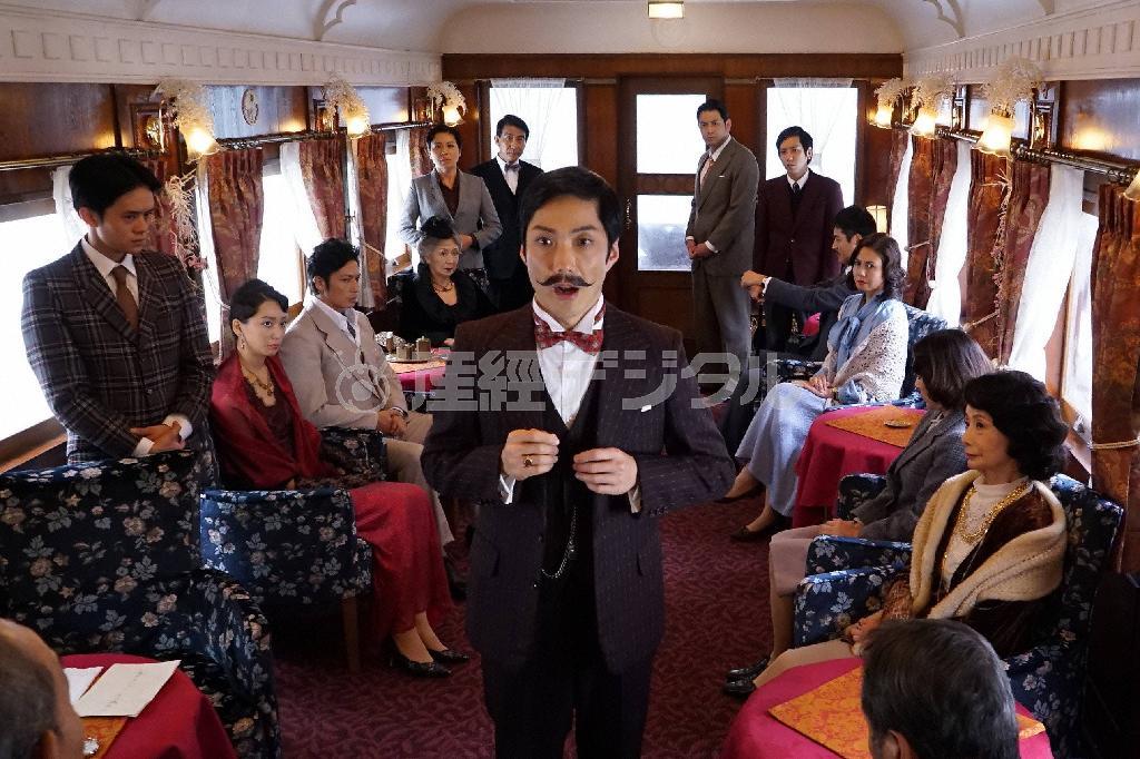 フジテレビ開局５５周年特別企画「オリエント急行殺人事件」（第１夜、提供写真）