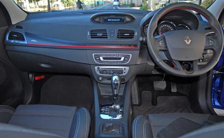 メガーヌのインテリア。