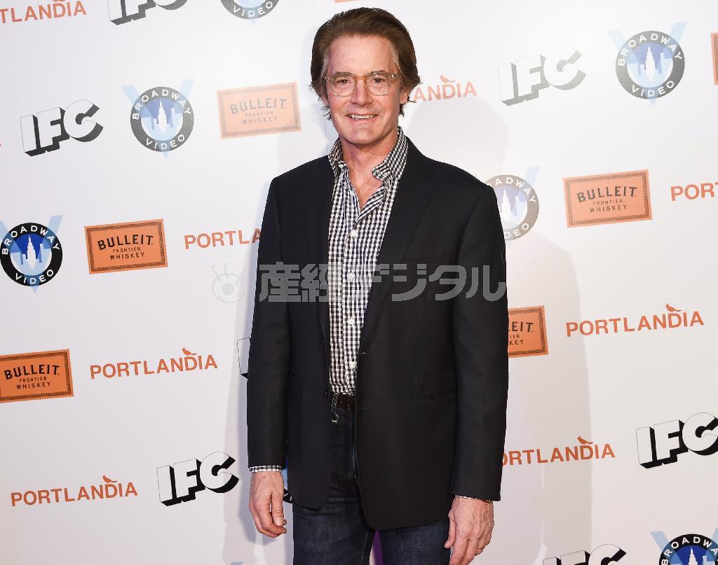 米俳優、カイル・マクラクランさん＝２０１５年１月５日、米カリフォルニア州ロサンゼルス（ＡＰ）