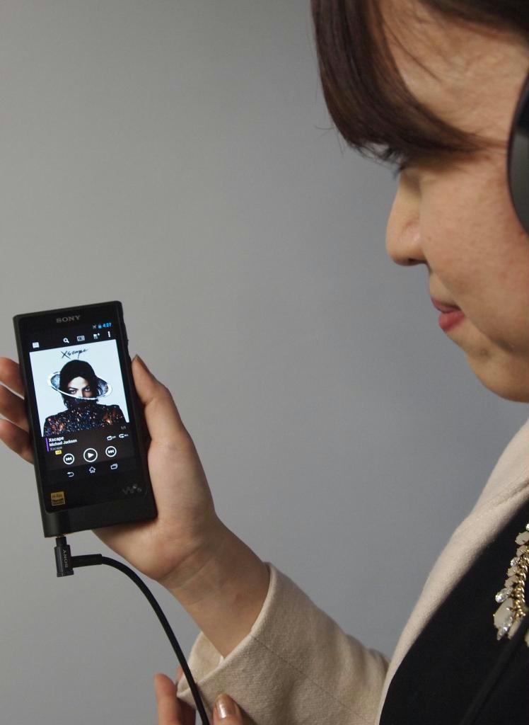 ウォークマンの「ＮＷ－ＺＸ２」