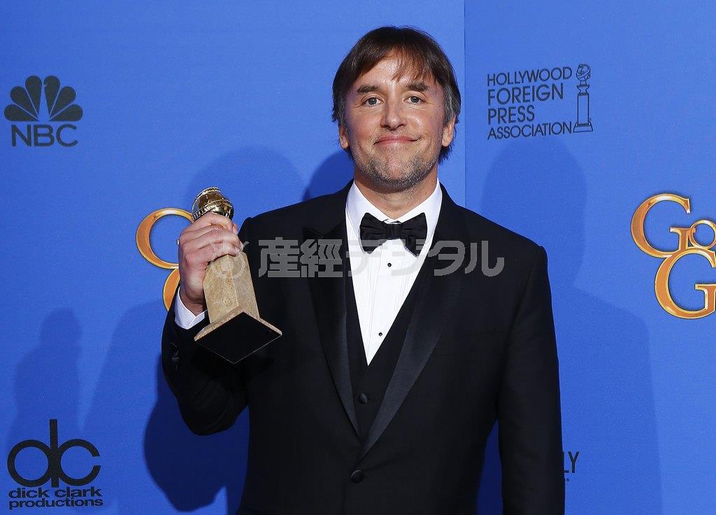 リチャード・リンクレイター監督＝２０１５年１月１３日、米カリフォルニア州ビバリーヒルズ（ロイター）