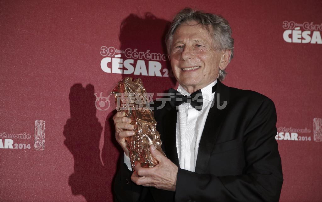 映画監督、ロマン・ポランスキー氏＝２０１４年３月１日、フランス・首都パリ（ＡＰ）