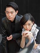 青春の彷徨をみずみずしく演じた主演の菅田将暉（すだ・まさき）さん（左）と森川葵（あおい）さん＝２０１４年１０月２９日、東京都港区（大山実撮影）