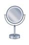 大きなサイズで明るく見やすい「ビジョーナ 拡大鏡“引き寄せミラー”」卓上タイプ（丸大）