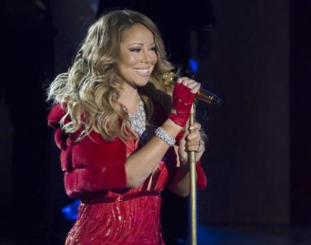 米歌手、マライア・キャリーさん＝２０１４年１２月３日、米ニューヨーク（ＡＰ）