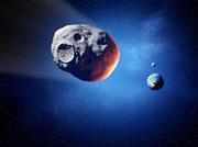 地球に接近する小惑星のイメージ（Ａｌａｍｙ）