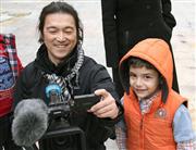 シリア北部アレッポで取材活動中の後藤健二さん（インデペンデント・プレス提供）