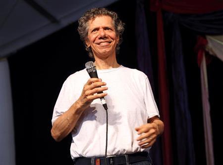 米ジャズピアニストのチック・コリアさん＝２０１４年５月４日、米ルイジアナ州ニューオーリンズ（ＡＰ）