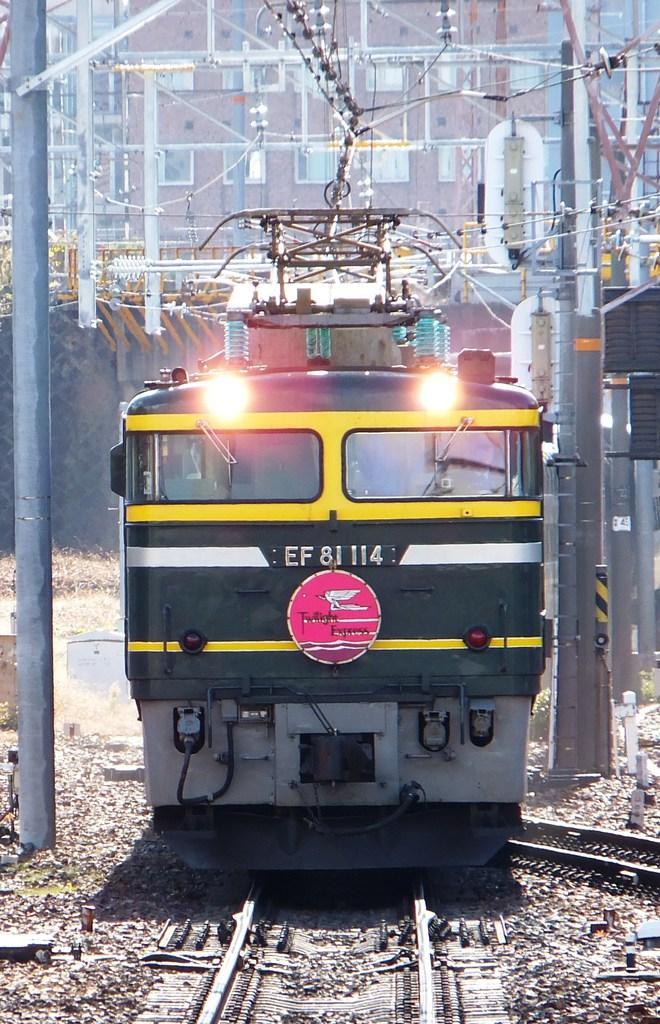 ３月１２日にＪＲ大阪駅を出発する列車がラストランとなる「トワイライトエクスプレス」＝大阪市淀川区の新大阪駅