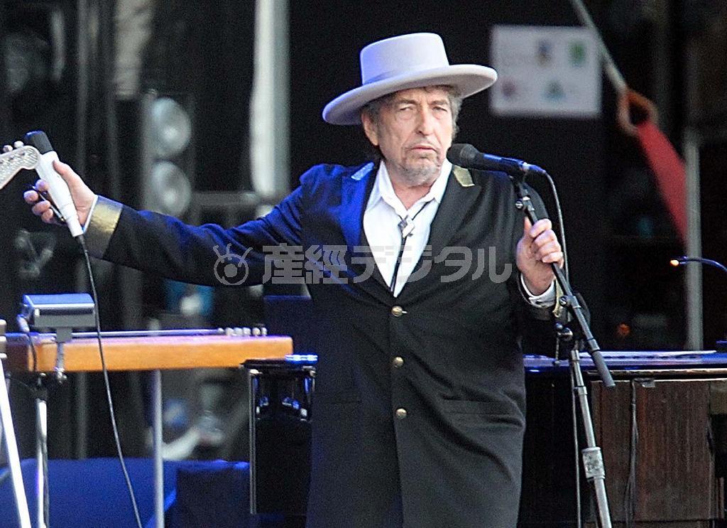 米歌手、ボブ・ディランさん＝２０１３年１２月３日、フランス（ＡＰ）