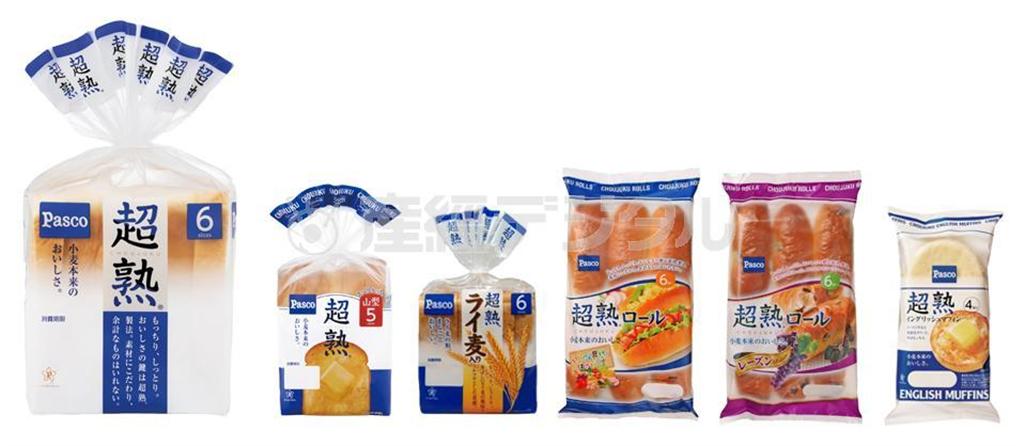 国産小麦「ゆめちから」を配合し、リニューアルした「超熟」シリーズ