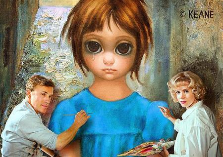 【かざすンＡＲ（視聴無料）】映画「ビッグ・アイズ」（ティム・バートン監督）。公開中（Ｐ２提供）。（Ｃ）Ｂｉｇ＿Ｅｙｅｓ＿ＳＰＶ，ＬＬＣ．Ａｌｌ＿Ｒｉｇｈｔｓ＿Ｒｅｓｅｒｖｅｄ．