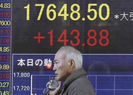 ６日の日経平均株価は大幅反発して取引を終えた（ＡＰ）